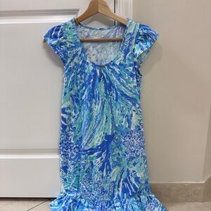 Lilly Pulitzer Blue and White Dress